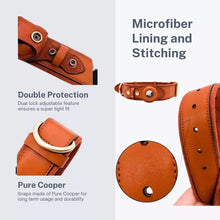Load image into Gallery viewer, Airtag Anti-Lost Leather Collar - GiftyDogStore
