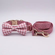 Load image into Gallery viewer, Pink Polka Dots And Checks - GiftyDogStore

