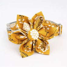Load image into Gallery viewer, Mustard Yellow Floral - GiftyDogStore
