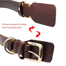 Load image into Gallery viewer, Leather dog collar:-Personalized - GiftyDogStore
