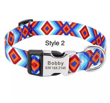 Load image into Gallery viewer, Abstract Collars: Personalized - GiftyDogStore
