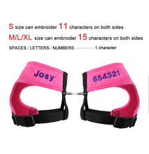Load image into Gallery viewer, Personalized Harness - Name &amp; Number - GiftyDogStore
