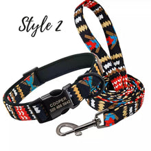 Load image into Gallery viewer, Plaid Print Collars: Personalized - GiftyDogStore
