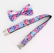 Load image into Gallery viewer, Magical Colors: Bow Collar And Leash Set - GiftyDogStore

