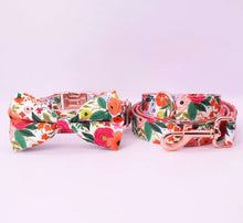 Load image into Gallery viewer, Budding Romance Bowtie- Personalized - GiftyDogStore
