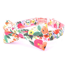 Load image into Gallery viewer, Budding Romance Bowtie- Personalized - GiftyDogStore
