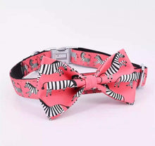 Load image into Gallery viewer, Candy Wild Mega Bundle : Leash, Harness, And Bowtie Collar - GiftyDogStore
