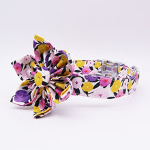 Load image into Gallery viewer, Lavender Flowers: Flower Collar And Leash - GiftyDogStore
