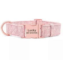 Load image into Gallery viewer, The Classy One - Personalized Bamboo Dog Collar - GiftyDogStore
